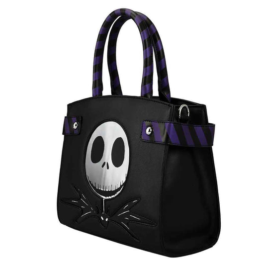The Nightmare Before Christmas Metallic Print Handbag - The Fourth Place