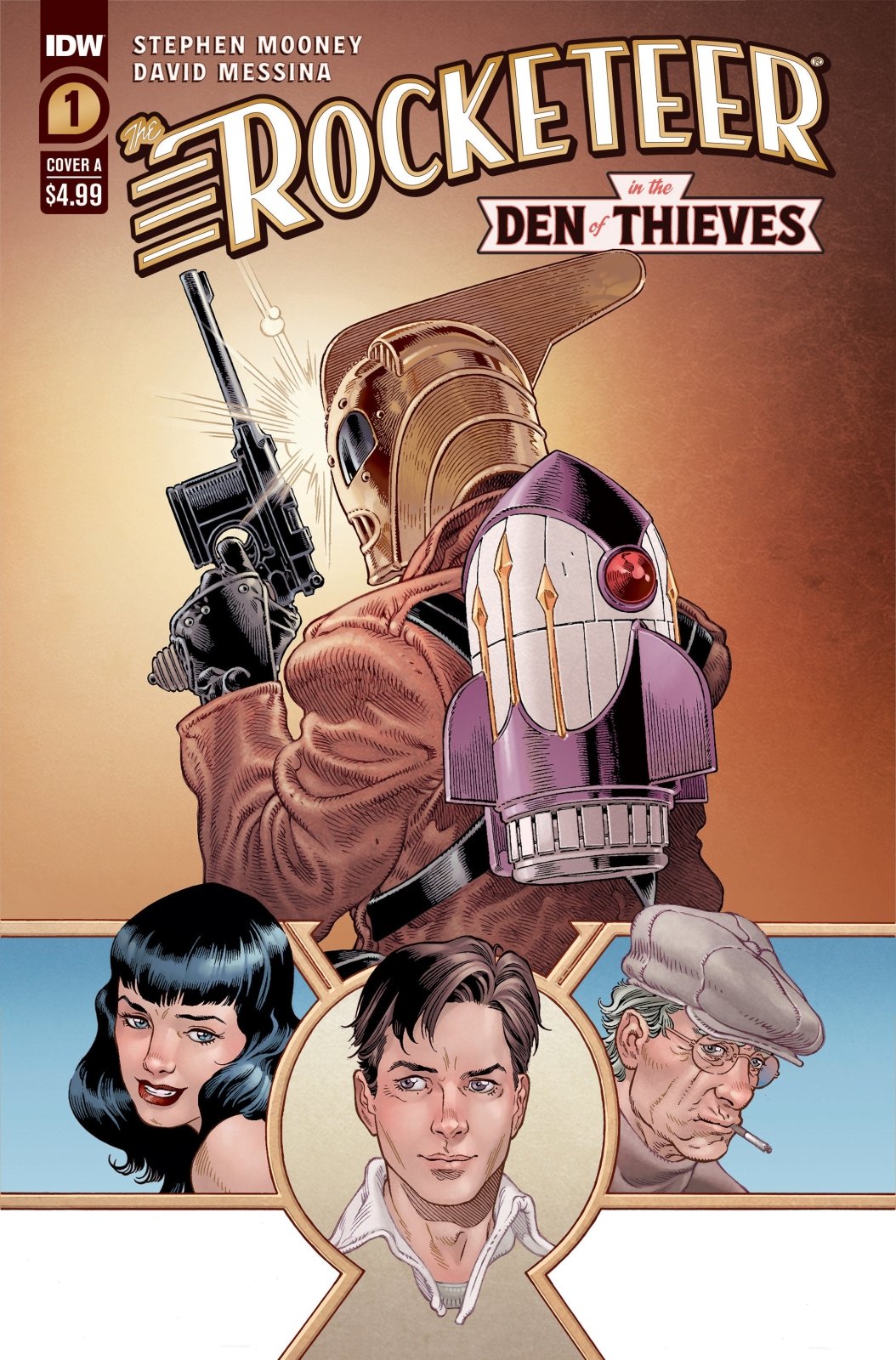 The Rocketeer: In The Den Of Thieves #1 Cover A (Rodriguez) - The Fourth Place