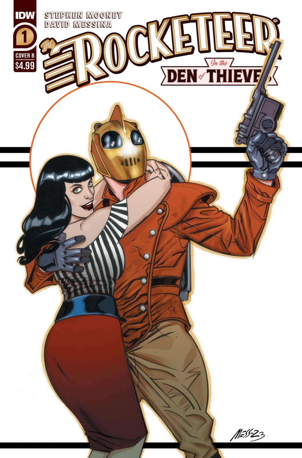 The Rocketeer: In The Den Of Thieves #1 Variant B (Messina) - The Fourth Place