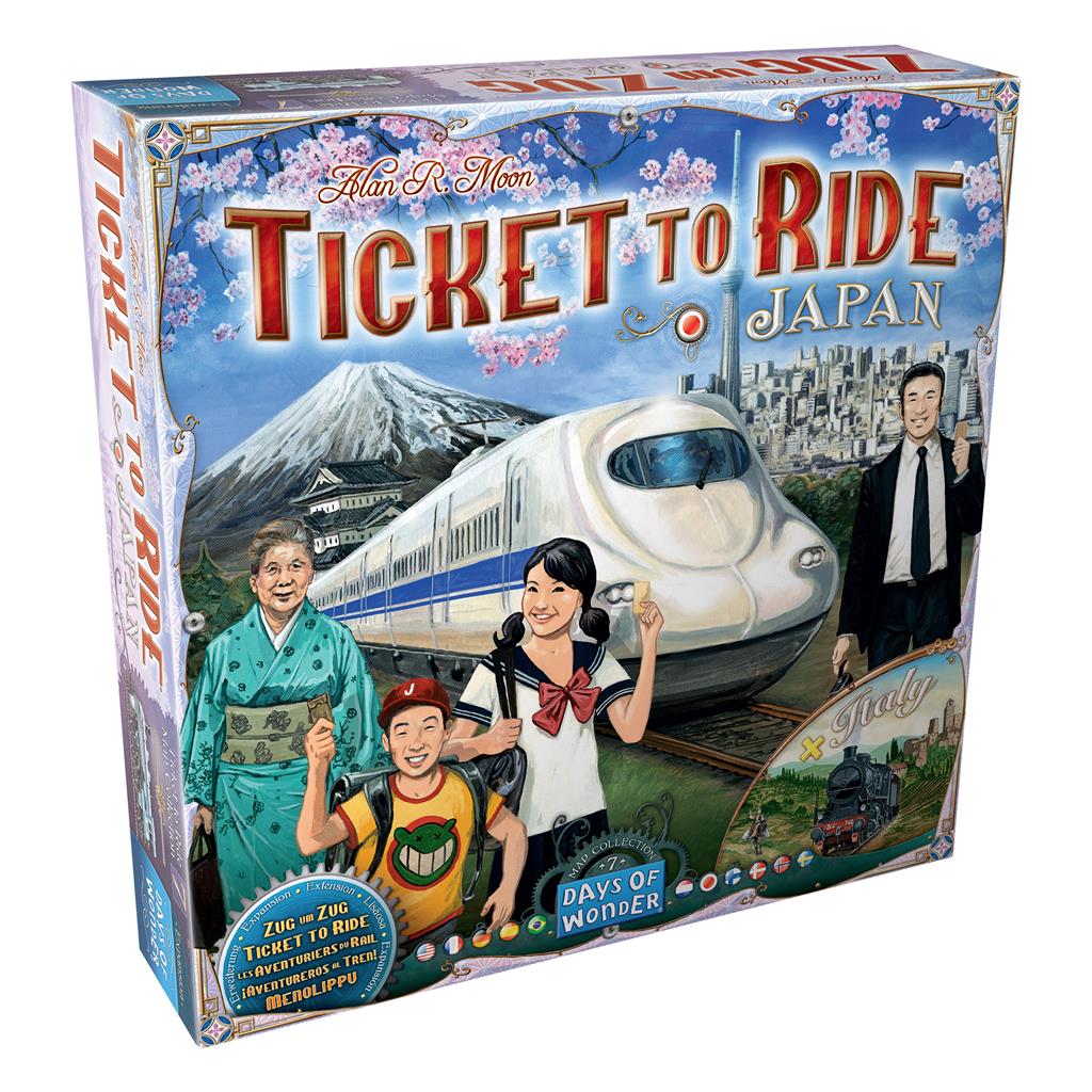 Ticket to Ride: Japan + Italy (Map Collection 7) - The Fourth Place