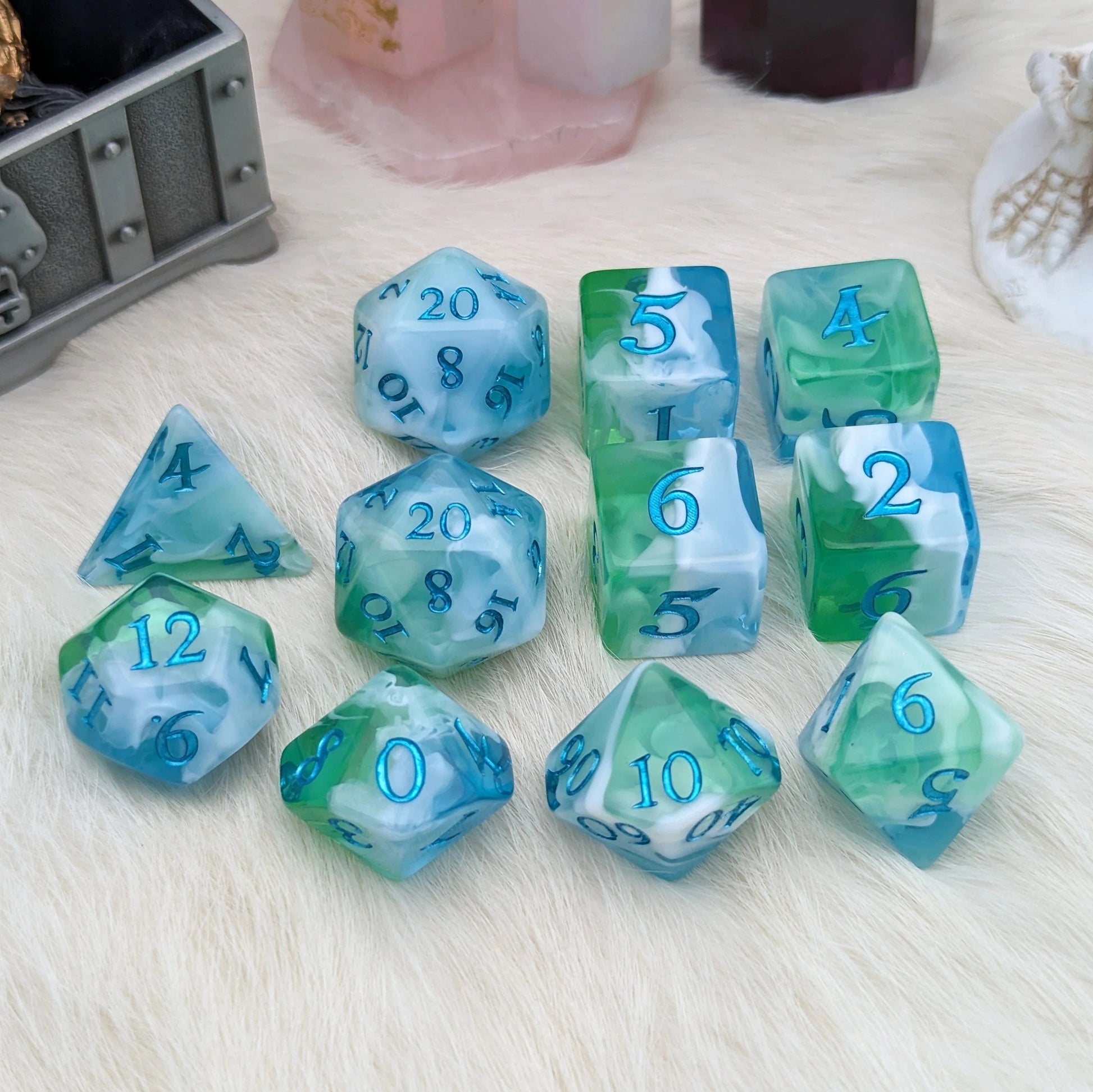 Tidecaller - 7 Dice Set - The Fourth Place