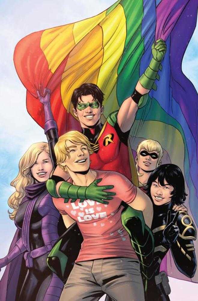 Tim Drake Robin #10 Cover C Travis Moore DC Pride Card Stock Variant - The Fourth Place