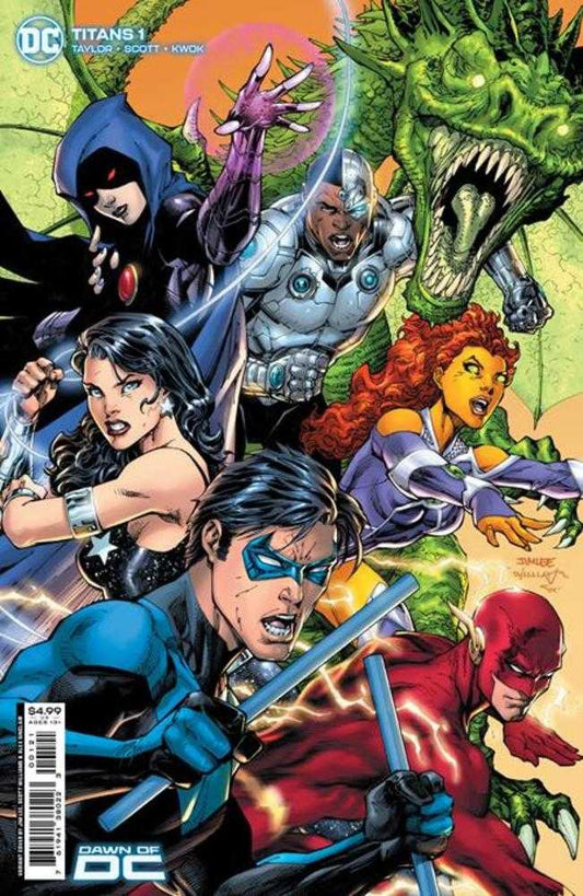 Titans #1 Cover B Jim Lee Card Stock Variant - The Fourth Place