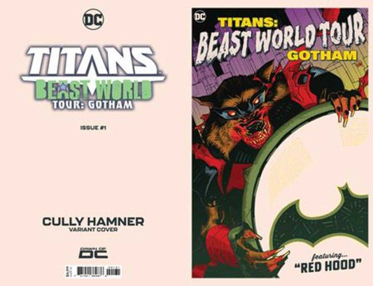 Titans Beast World Tour Gotham #1 (One Shot) Cover C Cully Hamner Card Stock Variant - The Fourth Place