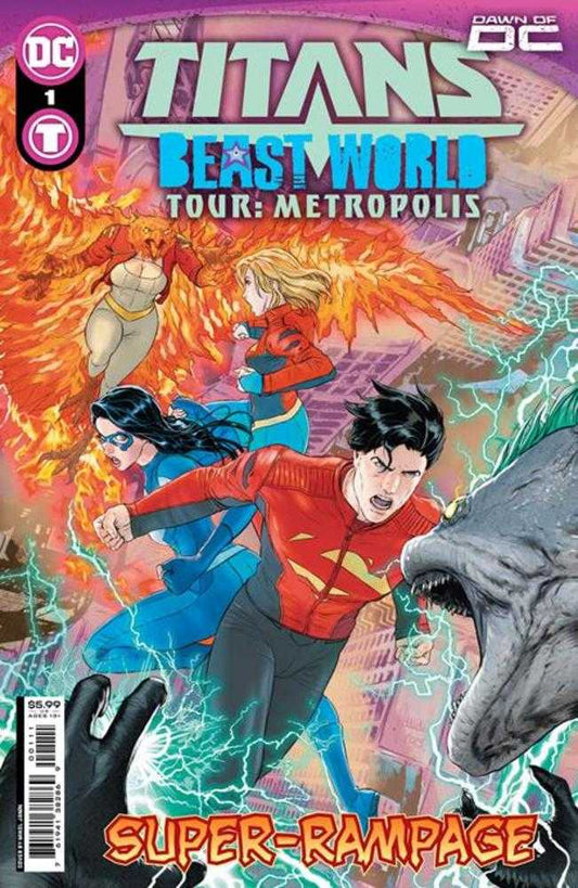 Titans Beast World Tour Metropolis #1 (One Shot) Cover A Mikel Janin - The Fourth Place