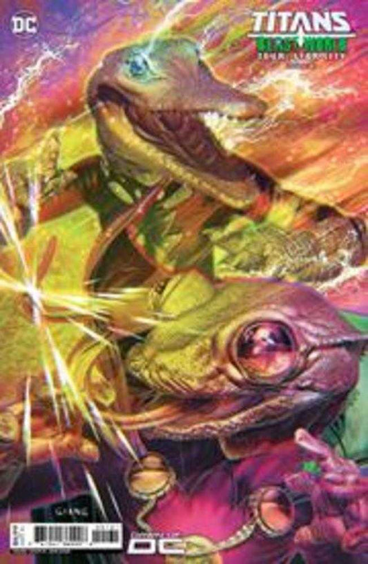 Titans Beast World Tour Star City #1 (One Shot) Cover C John Giang Card Stock Variant - The Fourth Place