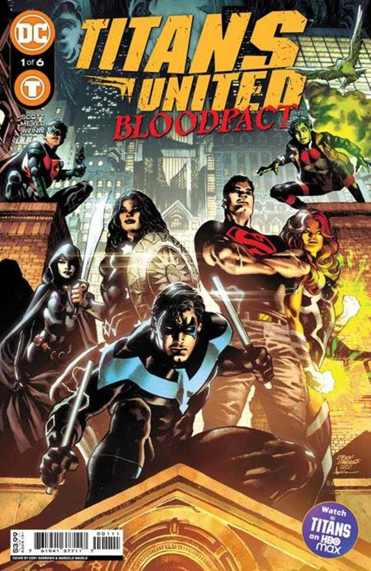 Titans United Bloodpact #1 (Of 6) Cover A Eddy Barrows - The Fourth Place