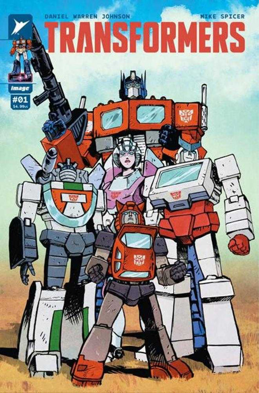 Transformers #1 Cover B Johnson & Spicer - The Fourth Place