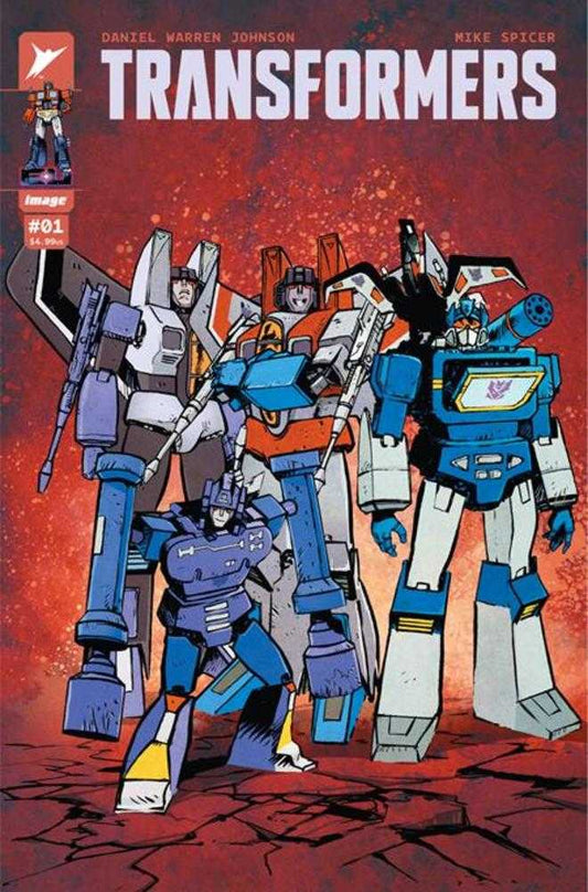 Transformers #1 Cover C Johnson & Spicer - The Fourth Place