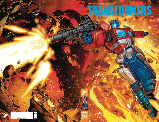 Transformers #4 Cover B Jonboy Meyers Wraparound Variant - The Fourth Place