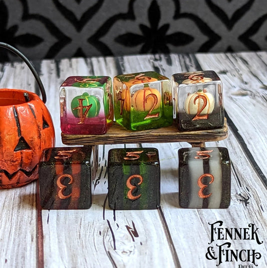 Trick or Treat Dice Set (6d6, six six-sided dice) - The Fourth Place