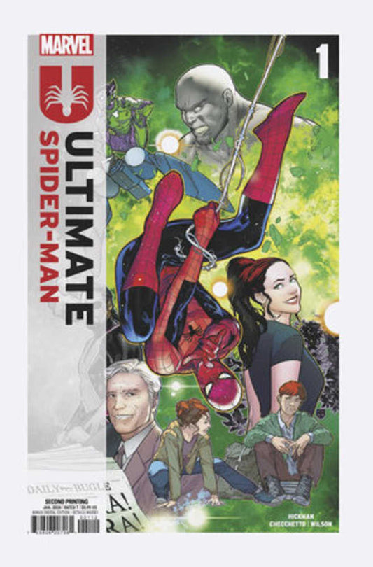 Ultimate Spider-Man #1 2nd Print Silva Variant - The Fourth Place