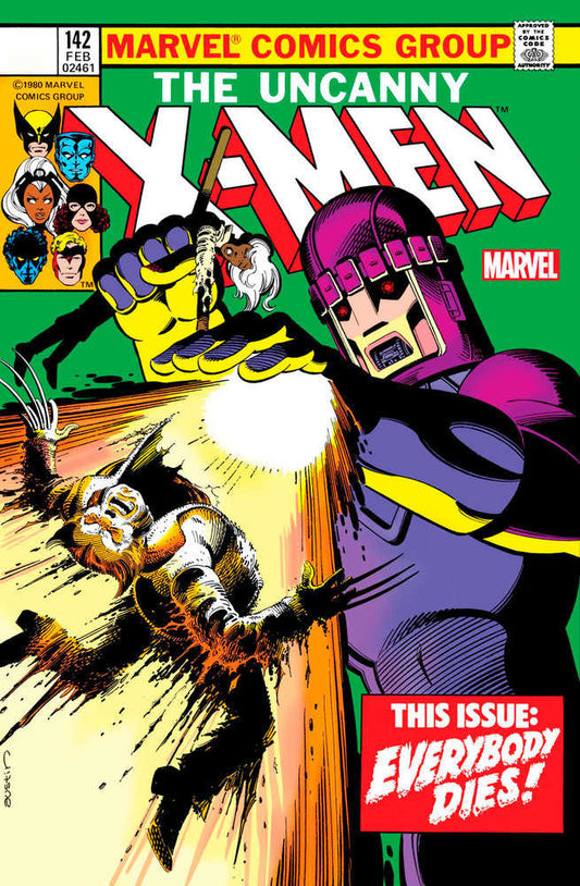 Uncanny X-Men 142 Facsimile Edition - The Fourth Place
