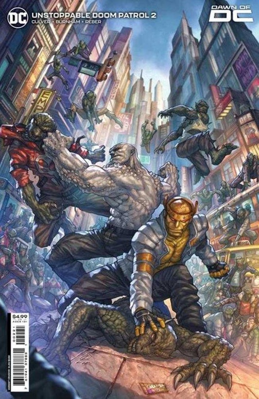 Unstoppable Doom Patrol #2 (Of 6) Cover B Alan Quah Card Stock Variant - The Fourth Place