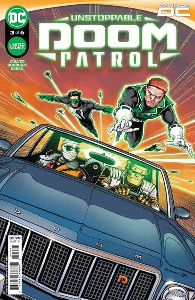 Unstoppable Doom Patrol #3 (Of 6) Cover A Chris Burnham - The Fourth Place