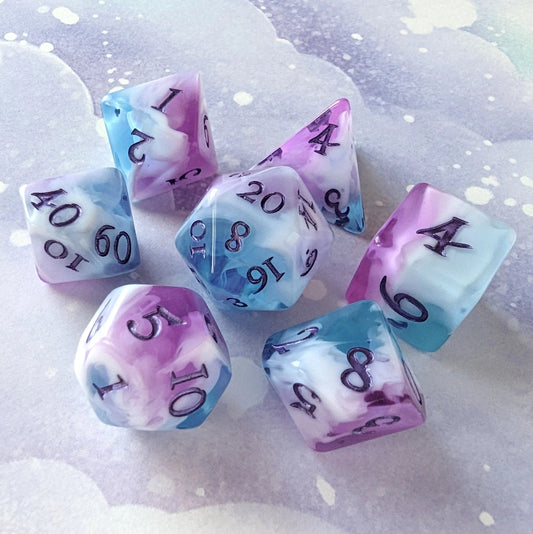 Vale of Dreams - 7 Piece Dice Set - The Fourth Place