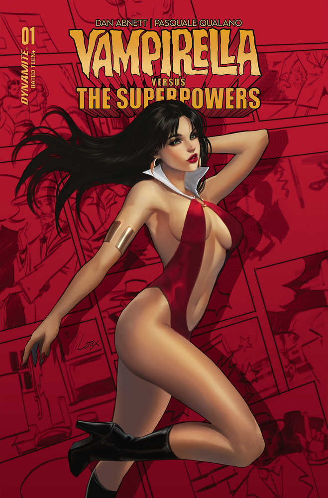 Vampirella vs Superpowers #1 Cover B Leirix - The Fourth Place