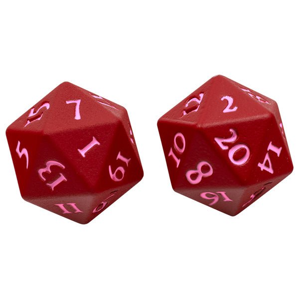 Vivid Heavy Metal Dice - 2d20 - The Fourth Place