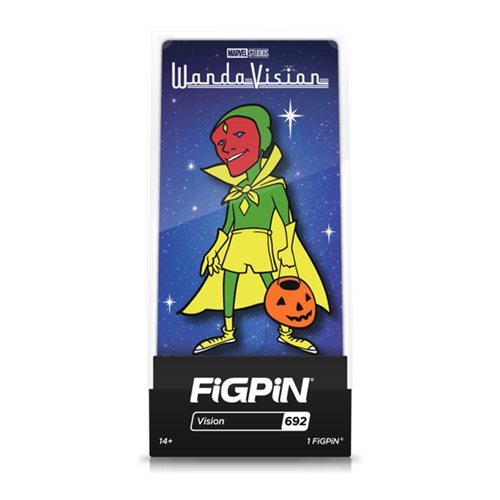 WandaVision Vision FiGPiN Classic 3-In Enamel Pin - The Fourth Place