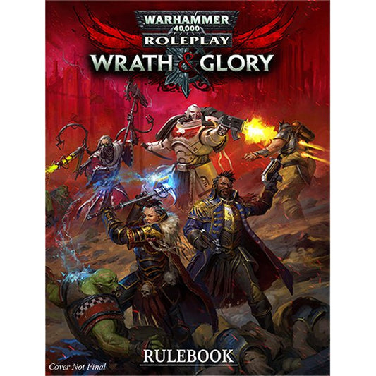 Warhammer 40K Wrath & Glory RPG: Core Rulebook, Revised Edition [Hardcover] - The Fourth Place