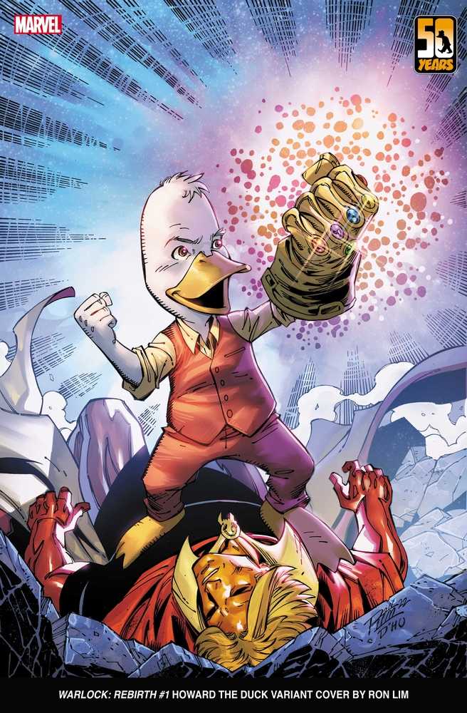 Warlock Rebirth #1 (Of 5) Ron Lim Howard The Duck Variant - The Fourth Place