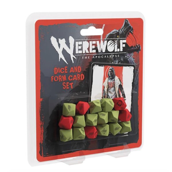 Werewolf: The Apocalypse Dice and Form Card Set - The Fourth Place