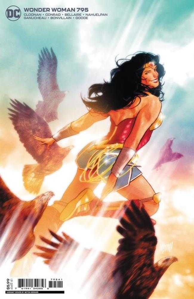 Wonder Woman #795 Cover C Mitch Gerads Card Stock Variant - The Fourth Place