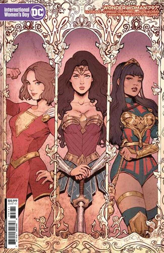 Wonder Woman #797 Cover G Jasmin Darnell International Womens Day Card Stock Variant (Revenge Of The Gods) - The Fourth Place