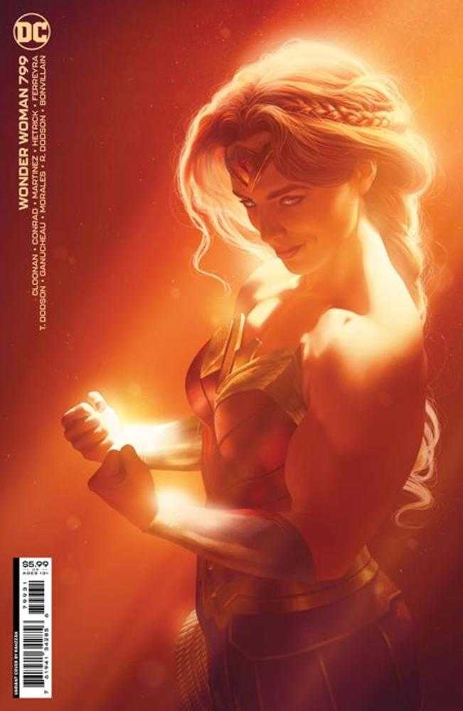 Wonder Woman #799 Cover B Rahzzah Card Stock Variant - The Fourth Place