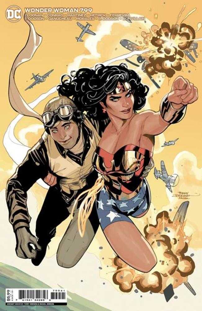 Wonder Woman #799 Cover C Terry Dodson & Rachel Dodson Card Stock Variant - The Fourth Place
