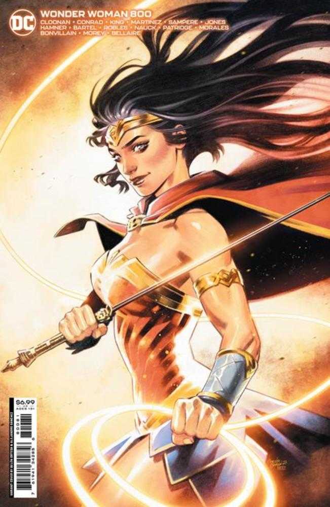 Wonder Woman #800 Cover E Belen Ortega Card Stock Variant - The Fourth Place