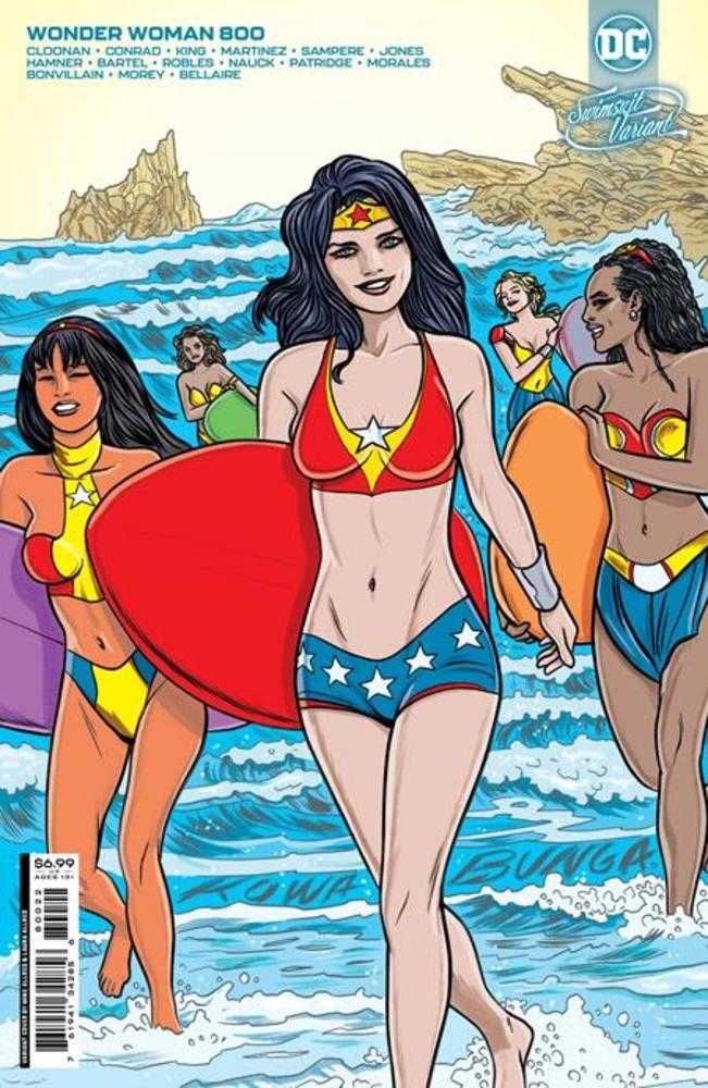 Wonder Woman #800 Cover G Michael Allred Swimsuit Card Stock Variant - The Fourth Place
