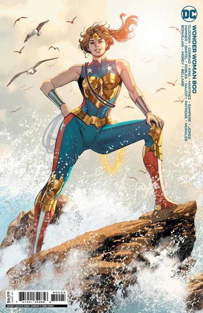 Wonder Woman #800 Cover K Daniel Sampere Trinity Card Stock Variant - The Fourth Place