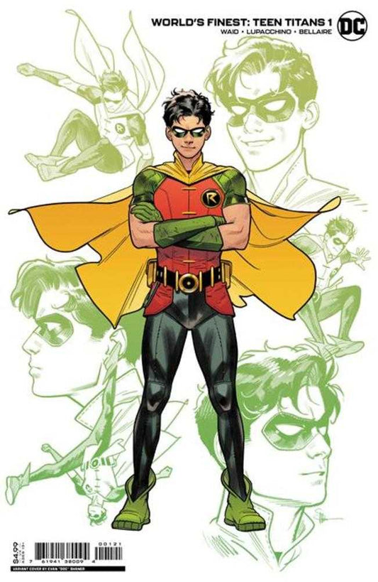 Worlds Finest Teen Titans #1 (Of 6) Cover B Evan Doc Shaner Card Stock Variant - The Fourth Place