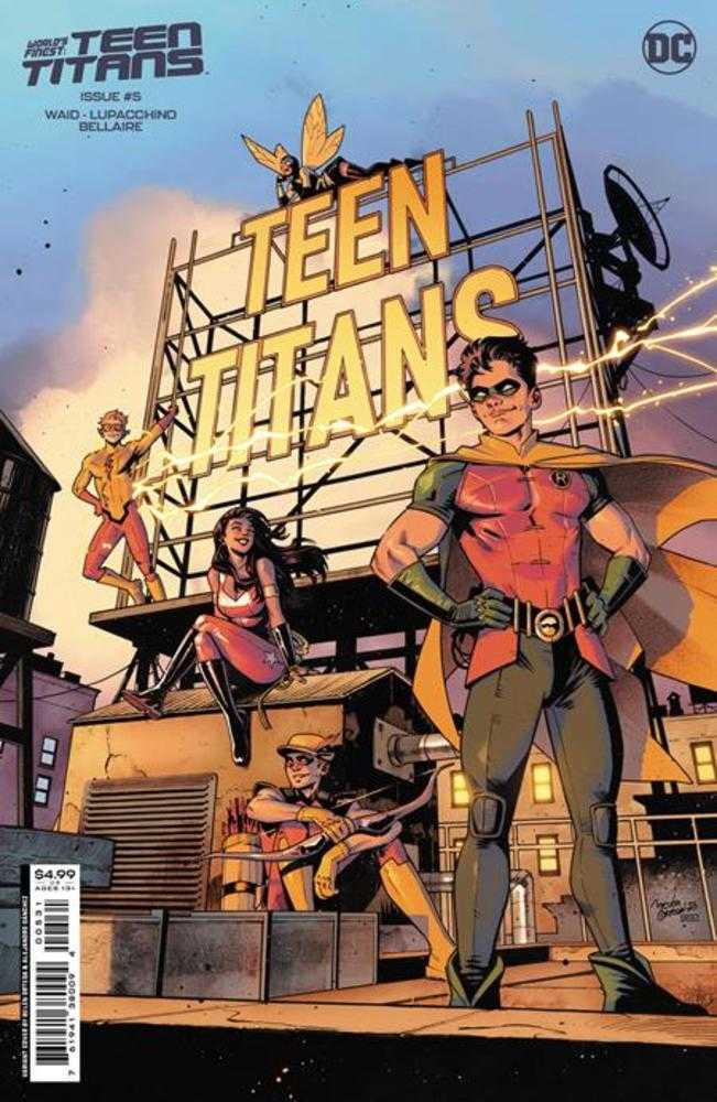 Worlds Finest Teen Titans #5 (Of 6) Cover C Belen Ortega Card Stock Variant - The Fourth Place