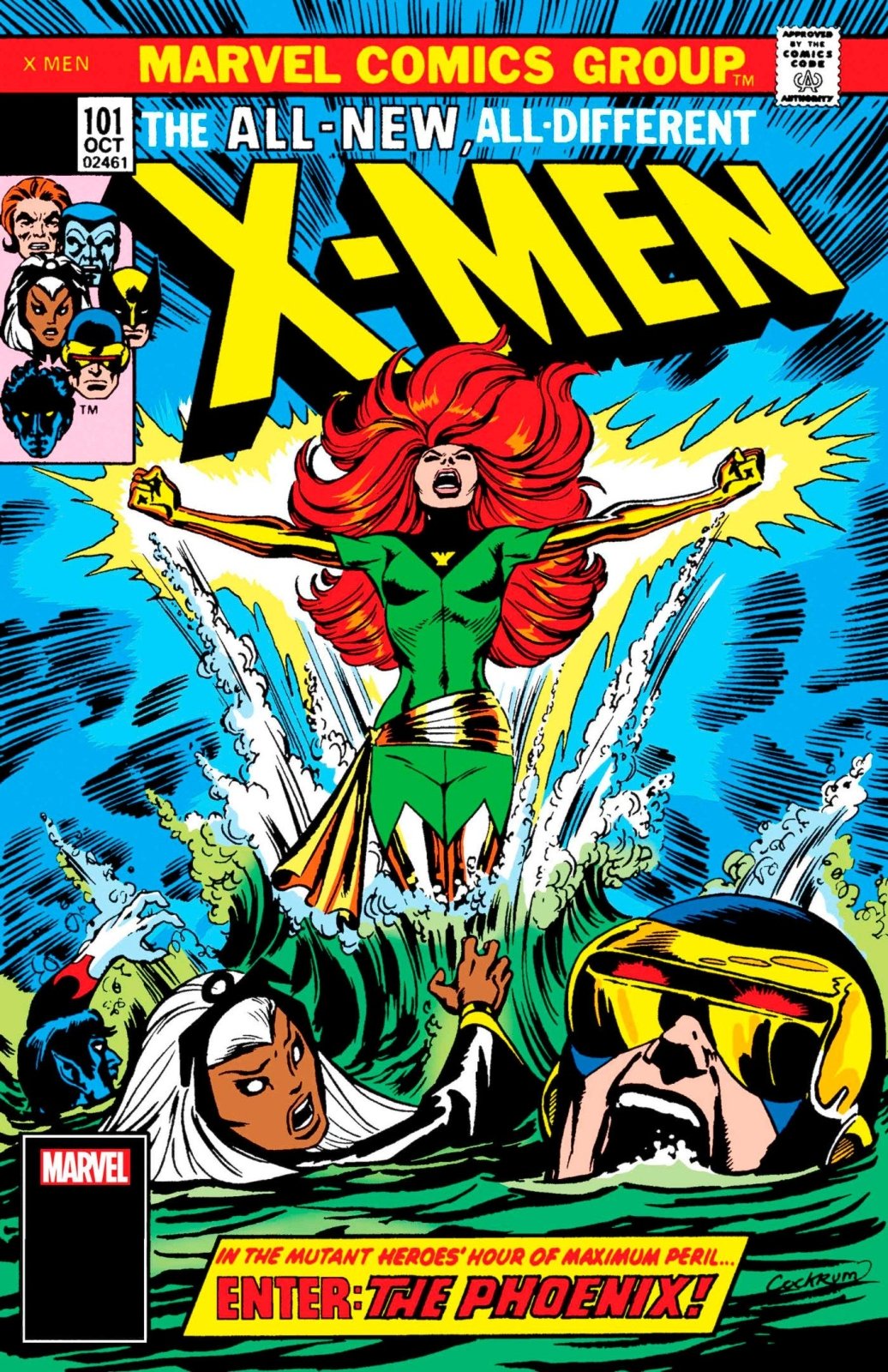 X-Men 101 Facsimile Edition - The Fourth Place