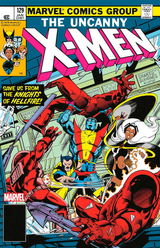 X-Men 129 Facsimile Edition - The Fourth Place