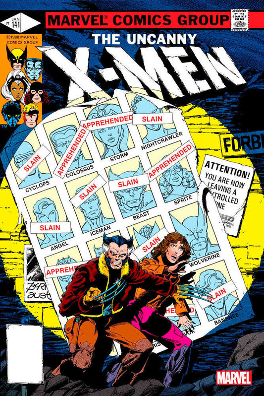 X-Men 141 Facsimile Edition - The Fourth Place