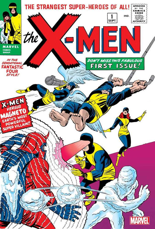 X-Men 1963 #1 Facsimile Edition New Printing - The Fourth Place