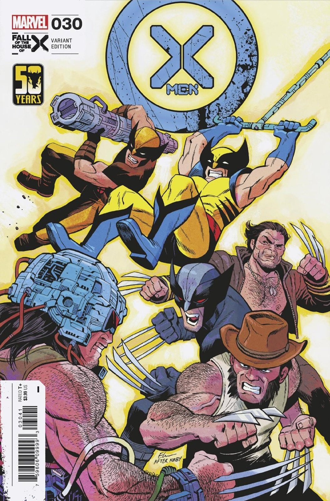 X-Men 30 Ethan Young Wolverine Wolverine Wolverine Variant [Fhx] - The Fourth Place