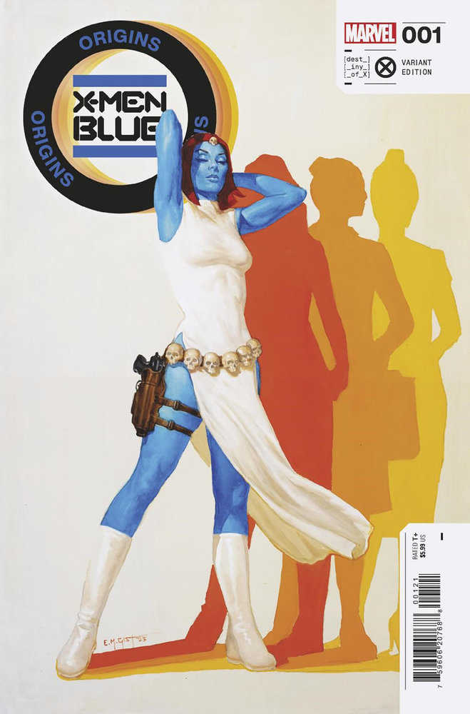 X-Men Blue: Origins 1 E.M. Gist Mystique Variant - The Fourth Place