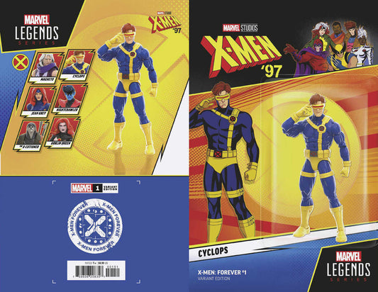 X-Men: Forever #1 X-Men 97 Cyclops Action Figure Variant [Fhx] - The Fourth Place