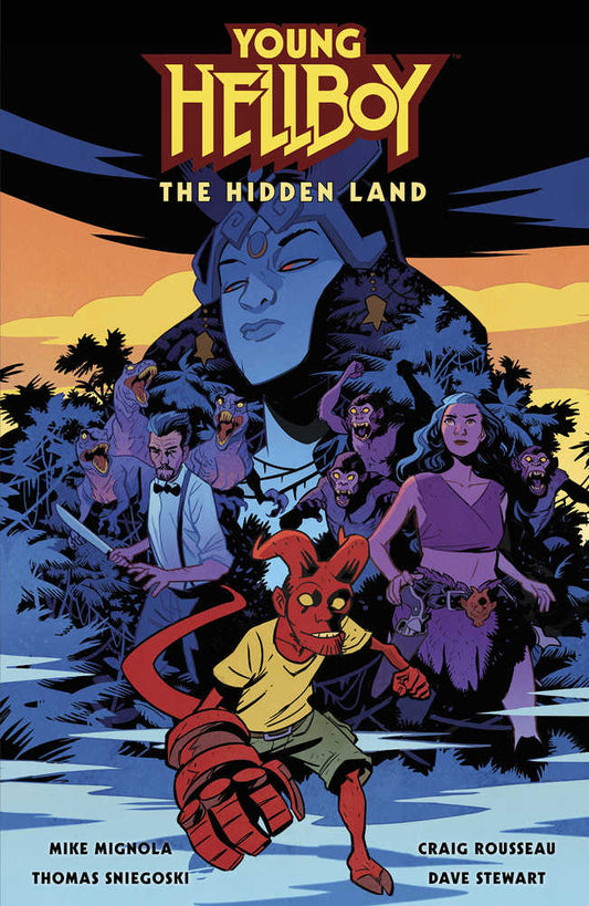 Young Hellboy The Hidden Land Hardcover - The Fourth Place