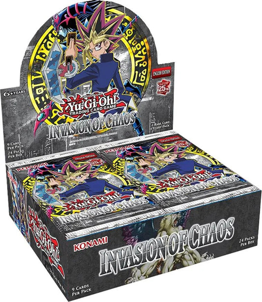Yu-Gi-Oh: Invasion of Chaos (25th Anniversary) booster box - The Fourth Place