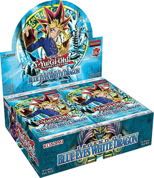 Yu-Gi-Oh: Legend of Blue Eyes White Dragon (25th Anniversary) booster box - The Fourth Place