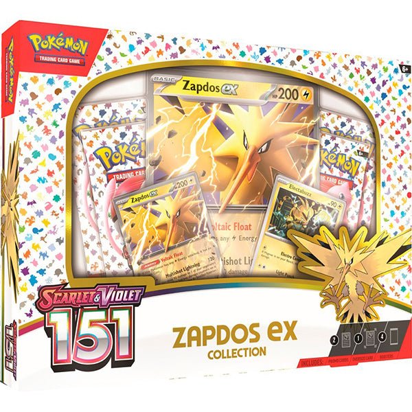 Zapdos ex Collection (Pokémon TCG Scarlet & Violet 151) - The Fourth Place