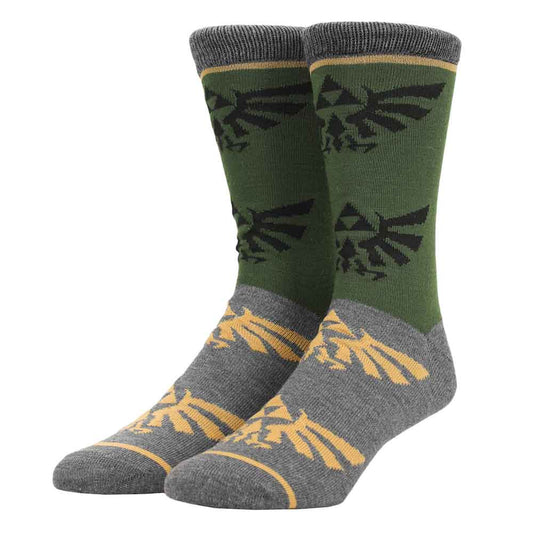 Zelda Hyrule Crest Crew Socks - The Fourth Place